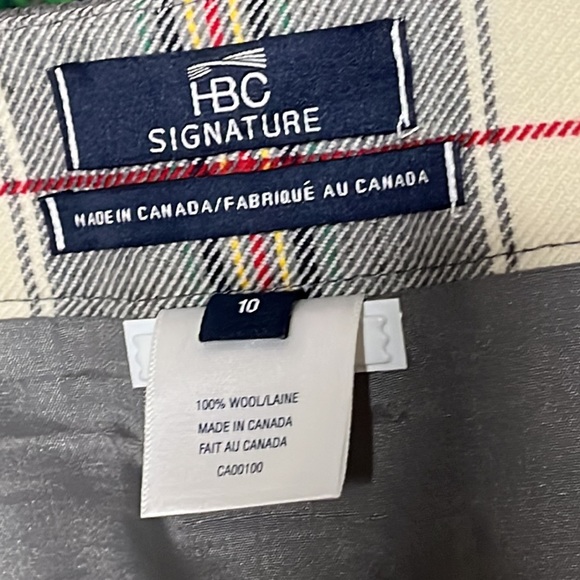 Hudson Bay co Scottish tartan KILT women’s pleated short fully lined - Picture 8 of 14